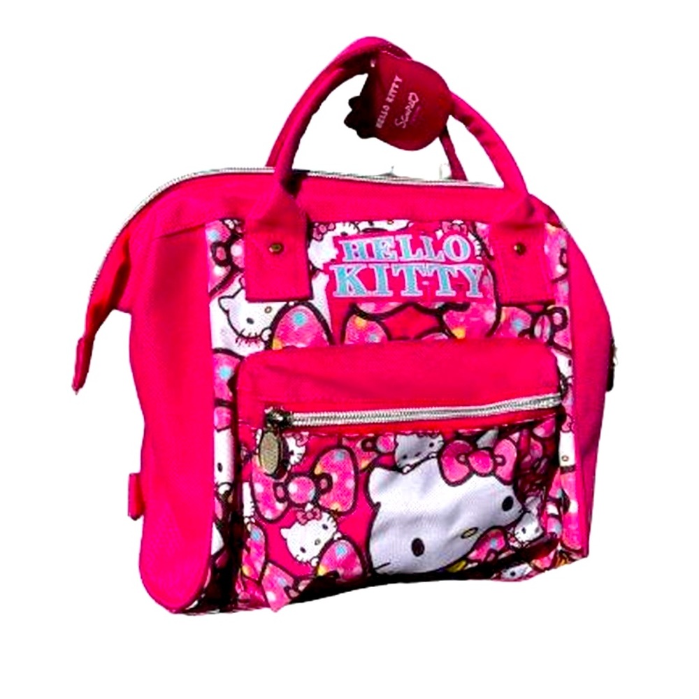 Nueva , new bangs, mochila hello kitty para niña